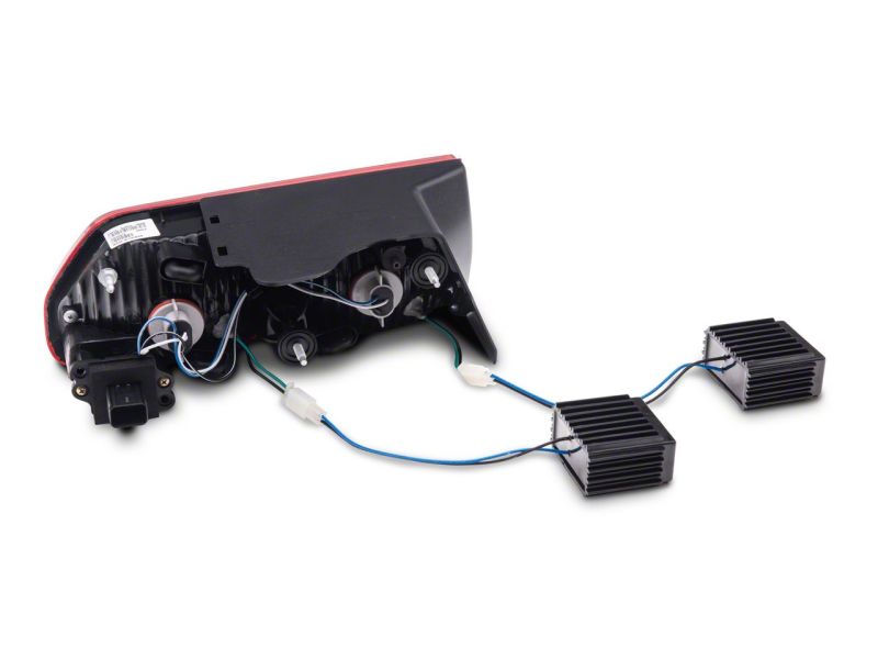 Raxiom 08-14 Dodge Challenger LED Tail Lights- Chrome Housing - Red/Clear Lens Raxiom 08-14 Dodge Challenger LED Tail Lights- Chrome Housing - Red/Clear Lens