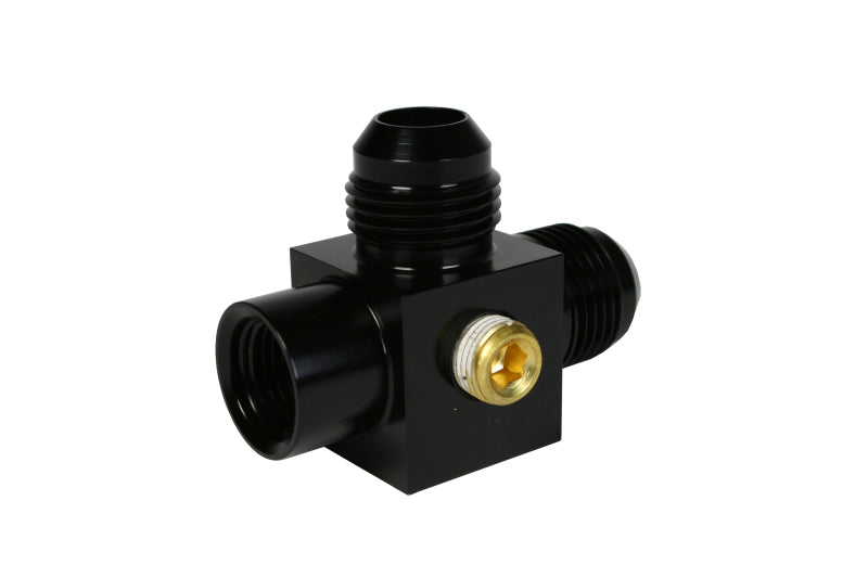 Aeromotive 2x AN-08 x AN-06 Port Tee Aeromotive 2x AN-08 x AN-06 Port Tee