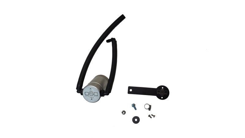 J&L 2022-2024 Nissan Frontier 3.8L V6 Passenger Side Oil Separator 3.0 - Clear Anodized J&L 2022-2024 Nissan Frontier 3.8L V6 Passenger Side Oil Separator 3.0 - Clear Anodized