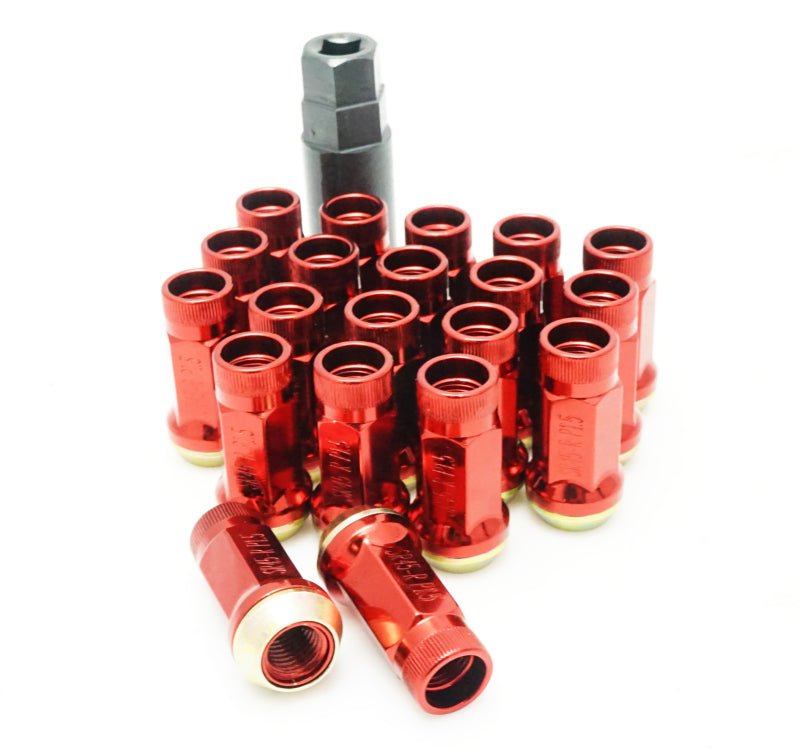 Wheel Mate Muteki SR45R Lug Nut Kit M12x1.25 - Red Wheel Mate Muteki SR45R Lug Nut Kit M12x1.25 - Red