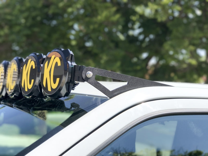 KC HiLiTES 17-18 Ford Raptor 57in. Pro6 Gravity LED 9-Light 180w Combo Beam Overhead Light Bar Sys KC HiLiTES 17-18 Ford Raptor 57in. Pro6 Gravity LED 9-Light 180w Combo Beam Overhead Light Bar Sys