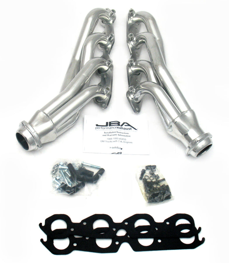 JBA 88-93 GM Truck 7.4L BBC w/A.I.R. 1-3/4in Primary Silver Ctd Cat4Ward Header JBA 88-93 GM Truck 7.4L BBC w/A.I.R. 1-3/4in Primary Silver Ctd Cat4Ward Header
