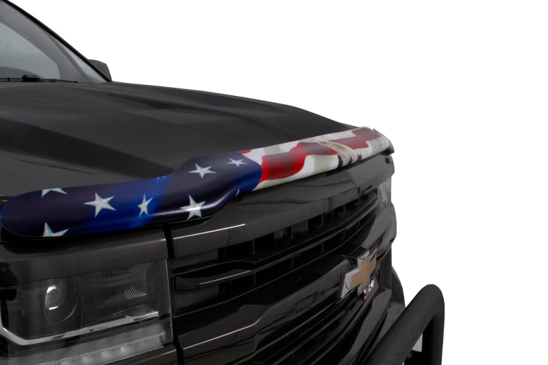 Stampede 2015-2019 GMC Canyon Vigilante Premium Hood Protector - Flag Stampede 2015-2019 GMC Canyon Vigilante Premium Hood Protector - Flag