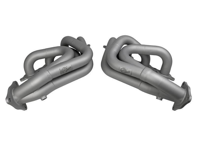 aFe Twisted 304SS Header 2020 Chevy Corvette (C8) 6.2L V8 - Titanium Ceramic Coated aFe Twisted 304SS Header 2020 Chevy Corvette (C8) 6.2L V8 - Titanium Ceramic Coated