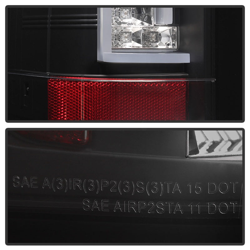 Spyder Chevy Silverado 07-13 Version 2 LED Tail Lights - Black ALT-YD-CS07V2-LED-BK Spyder Chevy Silverado 07-13 Version 2 LED Tail Lights - Black ALT-YD-CS07V2-LED-BK