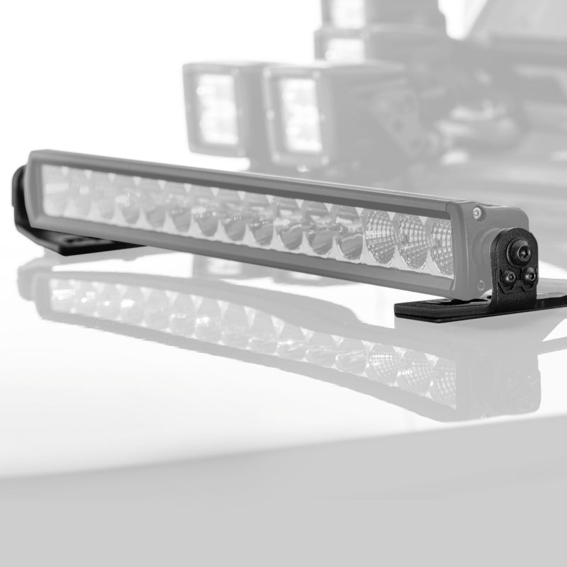 Go Rhino 18-20 Jeep Wrangler JL/JLU/Gladiator JT Light Mount - 20in Single Row Go Rhino 18-20 Jeep Wrangler JL/JLU/Gladiator JT Light Mount - 20in Single Row