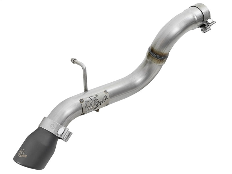 aFe MACH Force-Xp Axle-Back Exhaust System w/Black Tip 18-20 Jeep Wrangler L4-2.0T / V6-3.6L aFe MACH Force-Xp Axle-Back Exhaust System w/Black Tip 18-20 Jeep Wrangler L4-2.0T / V6-3.6L