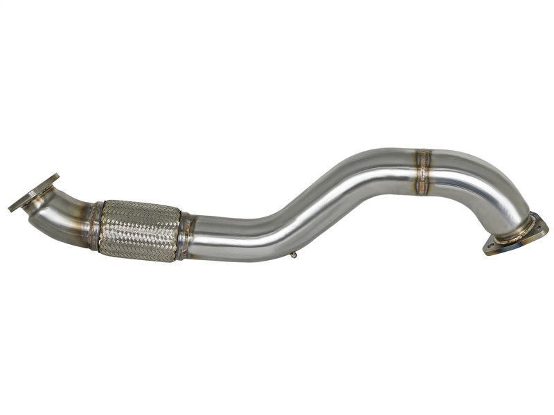 aFe Twisted Steel 3in Rear Down-Pipe/Mid Pipe 2017+ Honda Civic Type R I4 2.0L (t) aFe Twisted Steel 3in Rear Down-Pipe/Mid Pipe 2017+ Honda Civic Type R I4 2.0L (t)