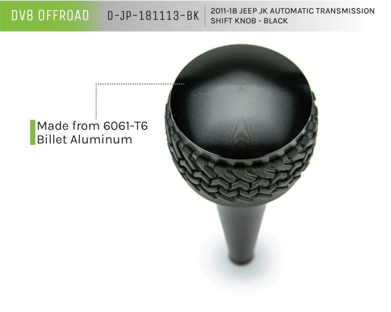 DV8 Offroad 2011-2018 Jeep JK Shift Knob Automatic Black DV8 Offroad 2011-2018 Jeep JK Shift Knob Automatic Black