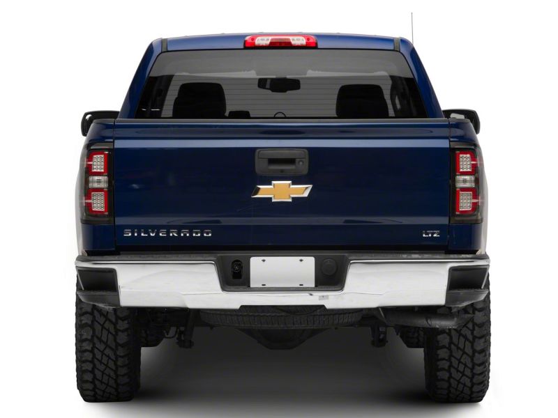 Raxiom 14-18 Chevrolet Silverado 1500 LED Taillights w/ SEQL Turn Signals- Blk Housing (Clear Lens) Raxiom 14-18 Chevrolet Silverado 1500 LED Taillights w/ SEQL Turn Signals- Blk Housing (Clear Lens)