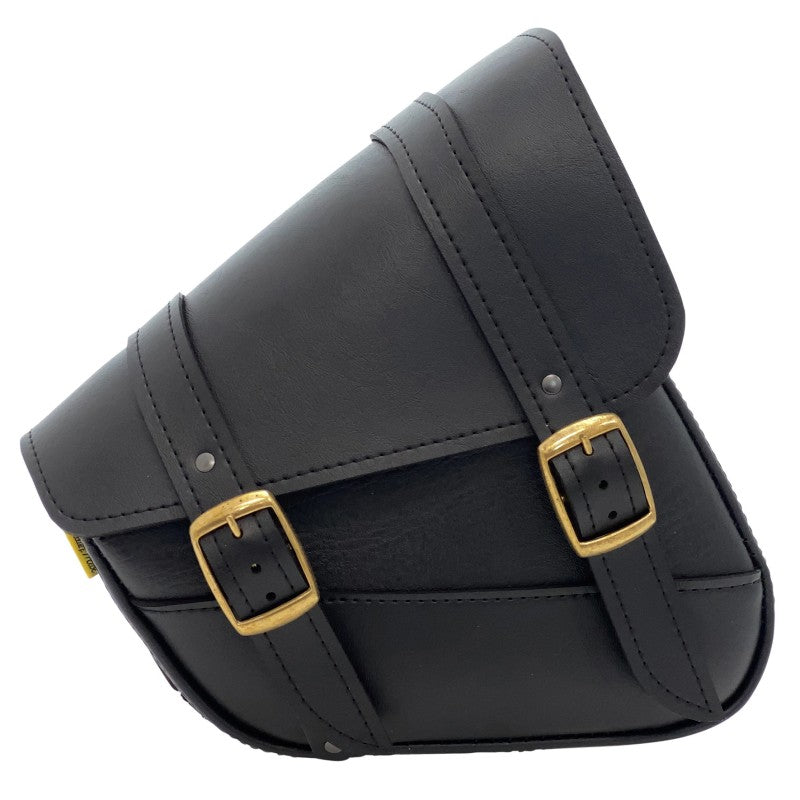 Willie & Max HD Sportsters, Custom Hard Tails Brass Monkey Swingarm Bag Dual Shock - Black Willie & Max HD Sportsters, Custom Hard Tails Brass Monkey Swingarm Bag Dual Shock - Black