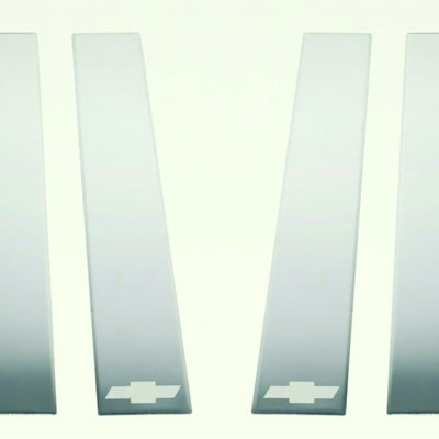 Putco 19-20 Chevy Silv Fits Double Cab and Crew Cab - Bow Tie Etching