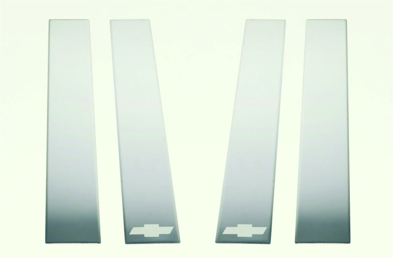 Putco 19-20 Chevy Silv Fits Double Cab and Crew Cab - Bow Tie Etching Putco 19-20 Chevy Silv Fits Double Cab and Crew Cab - Bow Tie Etching