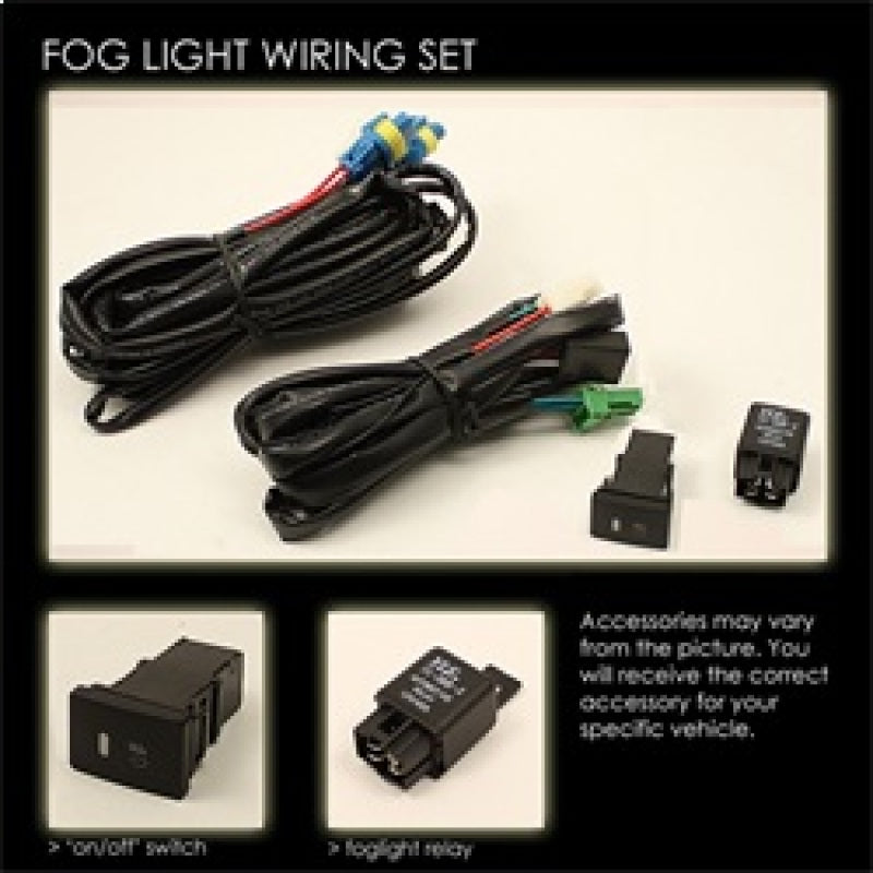 Spyder Toyota Tacoma 2012-2015 OEM Fog Lights W/Switch Clear FL-CL-TTA2012-C Spyder Toyota Tacoma 2012-2015 OEM Fog Lights W/Switch Clear FL-CL-TTA2012-C