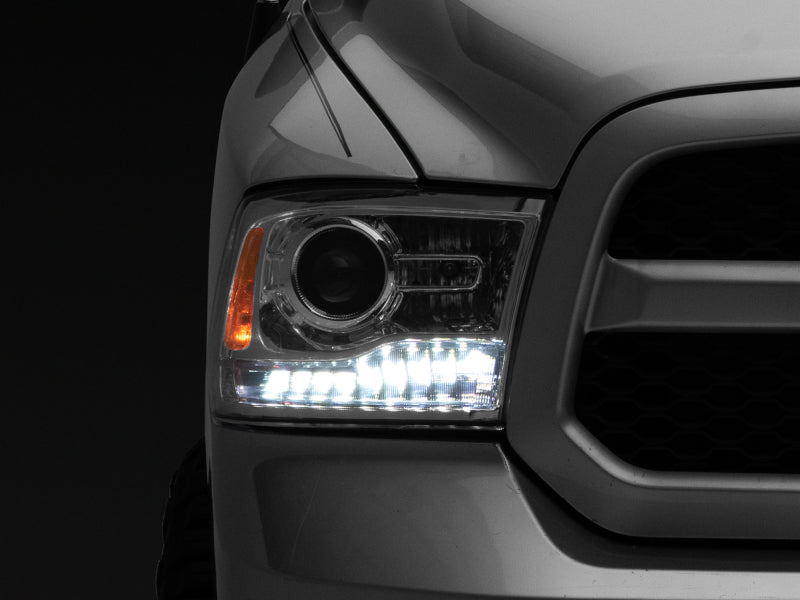 Raxiom 09-18 Dodge RAM 1500 LED Halo Headlights w/ Swtchbck Turn Signals- Chrome Hsng (Clear Lens) Raxiom 09-18 Dodge RAM 1500 LED Halo Headlights w/ Swtchbck Turn Signals- Chrome Hsng (Clear Lens)
