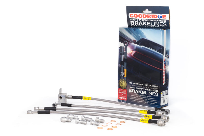 Goodridge 89-05 Mazda Miata NA/NB Stainless Steel Brake Line Kit Goodridge 89-05 Mazda Miata NA/NB Stainless Steel Brake Line Kit