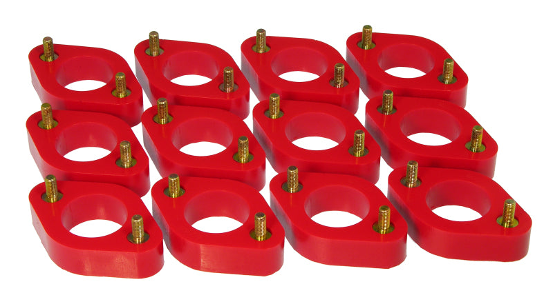 Prothane 07+ Jeep Wrangler JK Body Spacer Kit - 1in Lift - Red Prothane 07+ Jeep Wrangler JK Body Spacer Kit - 1in Lift - Red