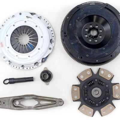 Clutch Masters 14-19 Mini Cooper 1.5L Turbo FX400 6-Puck Clutch Kit w/ Aluminum Flywheel