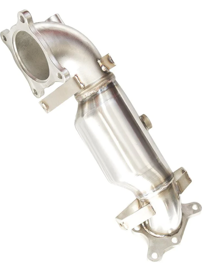 Invidia 17+ Honda Civic Type-R FK8 76mm Downpipe w/ High Flow Cat Invidia 17+ Honda Civic Type-R FK8 76mm Downpipe w/ High Flow Cat