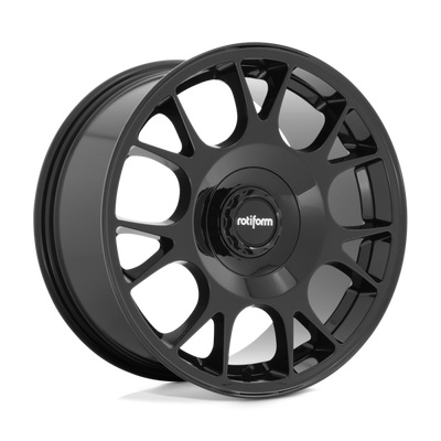 Rotiform R187 TUF-R Wheel 19x8.5 5x112/5x114.3 45 Offset - Gloss Black