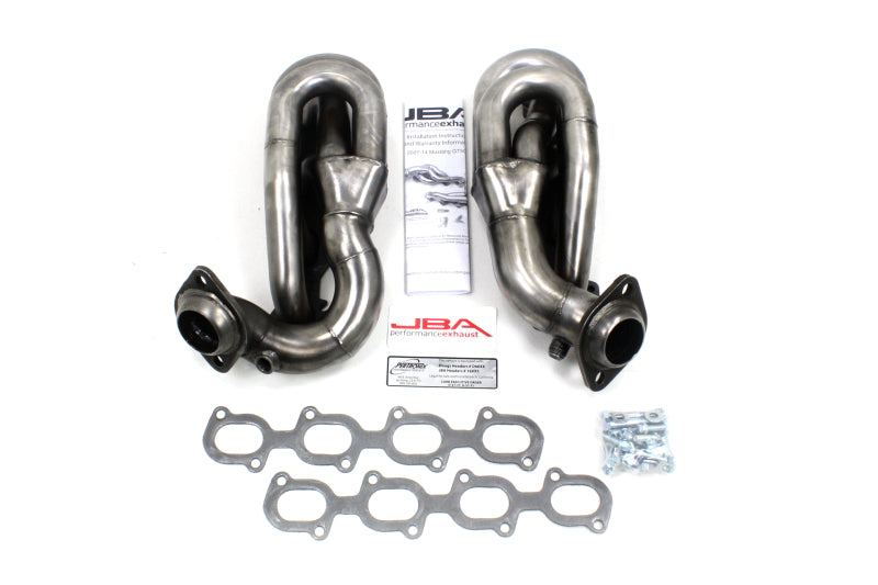 JBA 07-14 Ford GT500 5.4/5.8L 4V 1-5/8in Primary Raw 409SS Cat4Ward Header JBA 07-14 Ford GT500 5.4/5.8L 4V 1-5/8in Primary Raw 409SS Cat4Ward Header