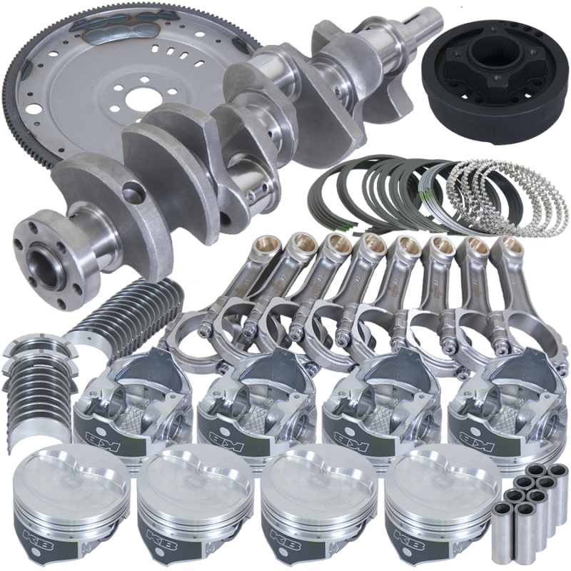 Eagle Ford 302 V-Rib Belts 157 Tooth Flywheel Balanced Rotating Assembly 5.400in I-Beam +.040 Bore Eagle Ford 302 V-Rib Belts 157 Tooth Flywheel Balanced Rotating Assembly 5.400in I-Beam +.040 Bore