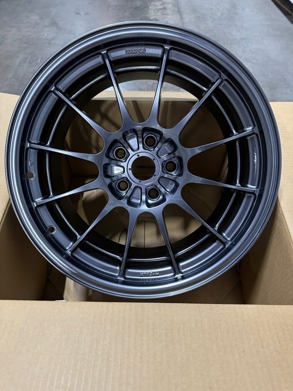Enkei NT03+M 18x9.5 5x114.3 27mm Offset 72.6mm Bore Gunmetal Wheel *MOQ 40 Enkei NT03+M 18x9.5 5x114.3 27mm Offset 72.6mm Bore Gunmetal Wheel *MOQ 40