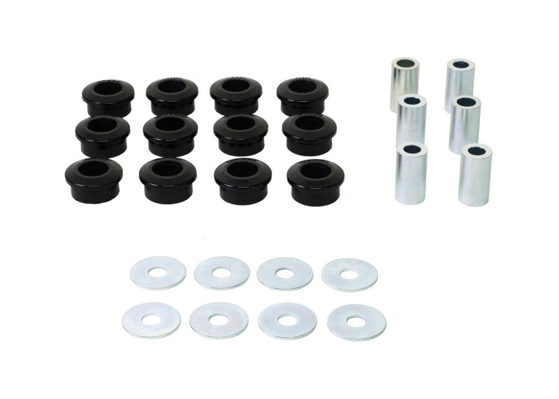 Whiteline 00-04 Subaru Legacy GT / 00-09 Subaru Outback Rear Control Arm Bushing Service Kit Whiteline 00-04 Subaru Legacy GT / 00-09 Subaru Outback Rear Control Arm Bushing Service Kit