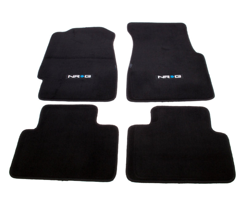 NRG Floor Mats - 92-95 Honda Civic 2DR (NRG Logo) - 4pc. NRG Floor Mats - 92-95 Honda Civic 2DR (NRG Logo) - 4pc.
