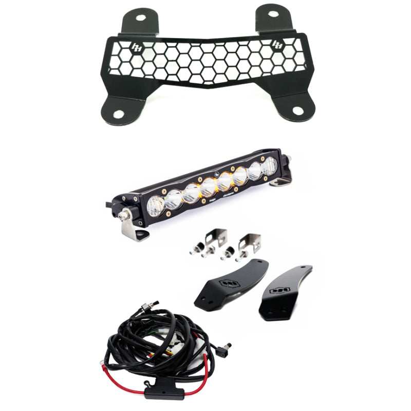 Baja Designs 2018 Textron Wildcat XX Grille Mount Kit 10in S8 and Fascia Baja Designs 2018 Textron Wildcat XX Grille Mount Kit 10in S8 and Fascia