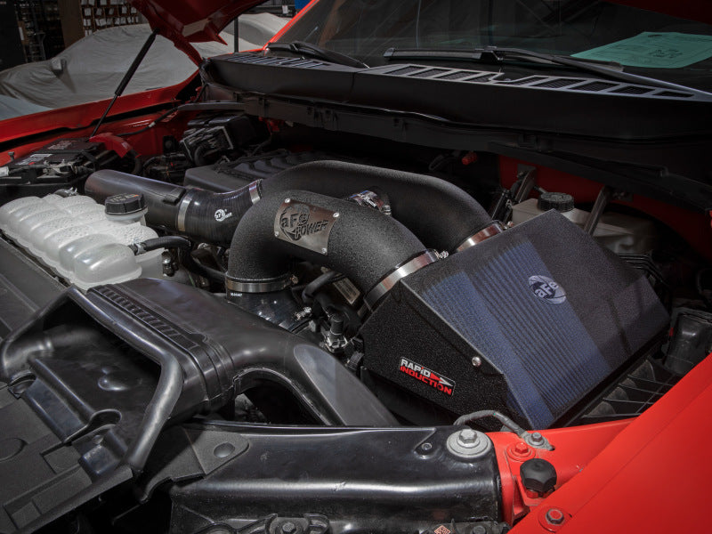 aFe Rapid Induction Pro 5R Cold Air Intake System 21-22 Ford F-150 Raptor V6-3.5L (tt) aFe Rapid Induction Pro 5R Cold Air Intake System 21-22 Ford F-150 Raptor V6-3.5L (tt)
