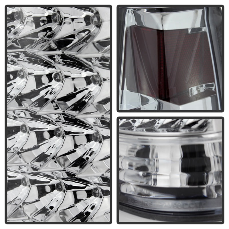 Xtune Yukon Denali 99-00 LED Tail Lights Chrome ALT-JH-CCK88-LED-C Xtune Yukon Denali 99-00 LED Tail Lights Chrome ALT-JH-CCK88-LED-C