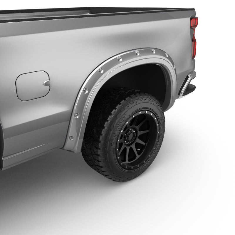 EGR 2019 Chevy 1500 Color Match Style Fender Flare - Set - Switchblade Silver EGR 2019 Chevy 1500 Color Match Style Fender Flare - Set - Switchblade Silver