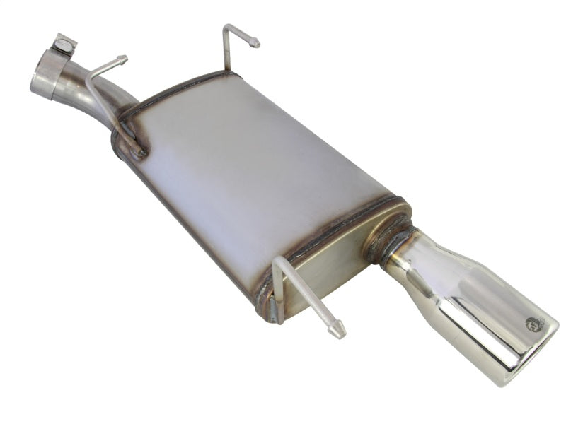 aFe Axle-Back Exhaust 2.5in 409SS w/Polished Tip 05-09 Ford Mustang V6 4.0L aFe Axle-Back Exhaust 2.5in 409SS w/Polished Tip 05-09 Ford Mustang V6 4.0L