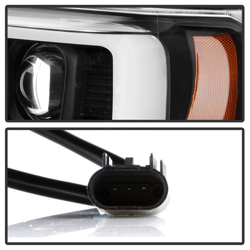 Spyder Ford F-250/350/450 08-10 V2 High-Power LED Headlights-Switch Back-Black PRO-YD-FS08PL-SBLB-BK Spyder Ford F-250/350/450 08-10 V2 High-Power LED Headlights-Switch Back-Black PRO-YD-FS08PL-SBLB-BK
