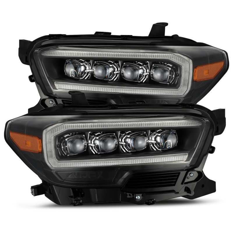 AlphaRex 16-20 Toyota Tacoma NOVA LED Projector Headlights Plank Style Black w/Activation Light AlphaRex 16-20 Toyota Tacoma NOVA LED Projector Headlights Plank Style Black w/Activation Light