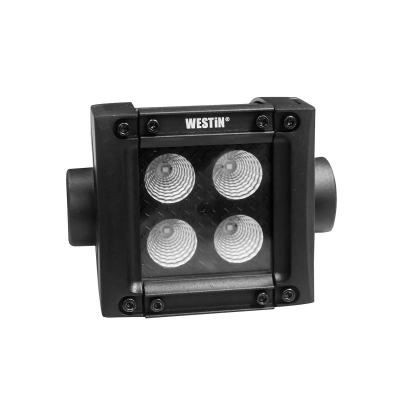 Westin B-FORCE LED Light Bar Double Row 2 inch Flood w/3W Cree - Black Westin B-FORCE LED Light Bar Double Row 2 inch Flood w/3W Cree - Black