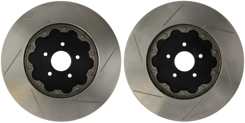 StopTech 03-04 Infiniti G35 Coupe AeroRotor 322x22mm Rear Drilled Rotor StopTech 03-04 Infiniti G35 Coupe AeroRotor 322x22mm Rear Drilled Rotor