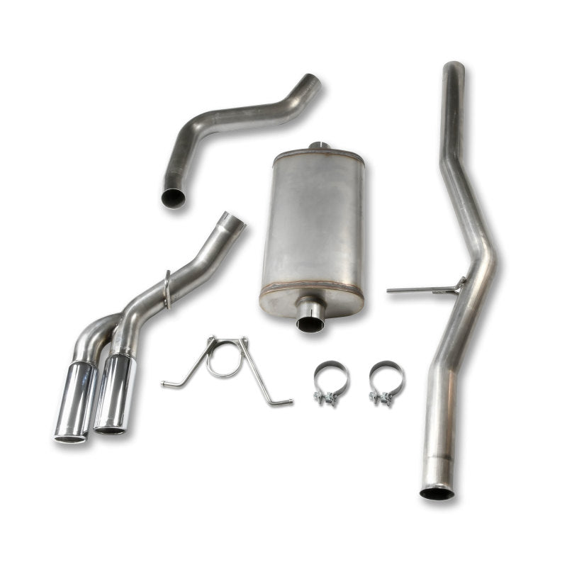 JBA 04-19 Chevy Silverado 4.8L/5.3L (Excl Reg Cab) 304SS Dual Exit Cat-Back Exhaust w/3in Tips JBA 04-19 Chevy Silverado 4.8L/5.3L (Excl Reg Cab) 304SS Dual Exit Cat-Back Exhaust w/3in Tips