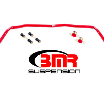 BMR 91-96 B-Body Front Solid 32mm Sway Bar Kit w/ Bushings - Red