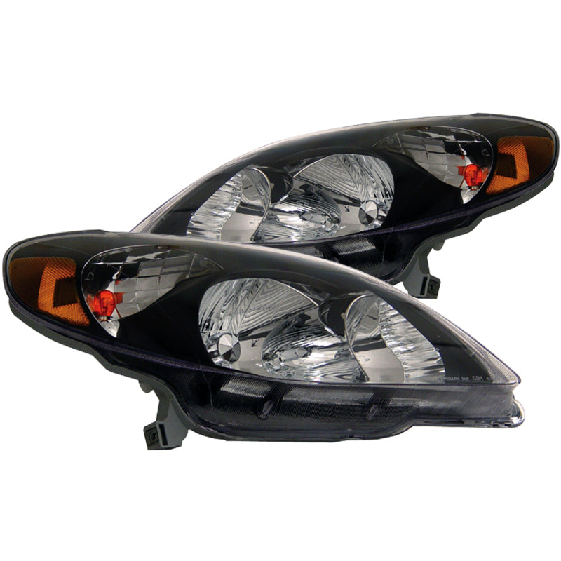 ANZO 2003-2008 Toyota Matrix Crystal Headlights Black ANZO 2003-2008 Toyota Matrix Crystal Headlights Black