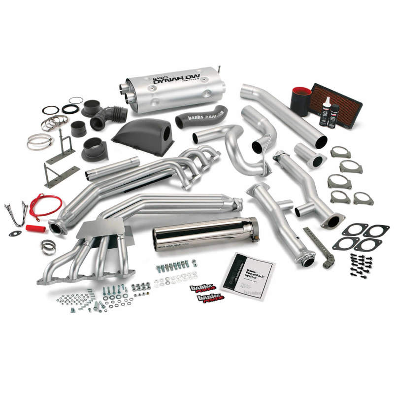 Banks Power 04-05 GM 8.1 Mh-W20/22 (L-Exit) PowerPack System Banks Power 04-05 GM 8.1 Mh-W20/22 (L-Exit) PowerPack System