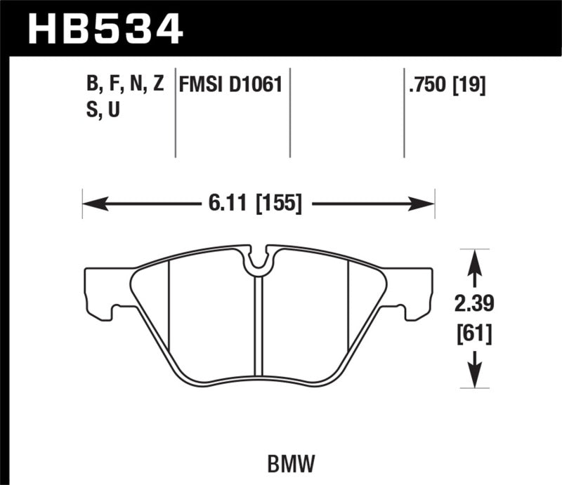 Hawk 08-12 BMW 128i /06 325i/325Xi /07 328i/328Xi /06 330i/330Xi Front HT-10 Race Brake Pads Hawk 08-12 BMW 128i /06 325i/325Xi /07 328i/328Xi /06 330i/330Xi Front HT-10 Race Brake Pads