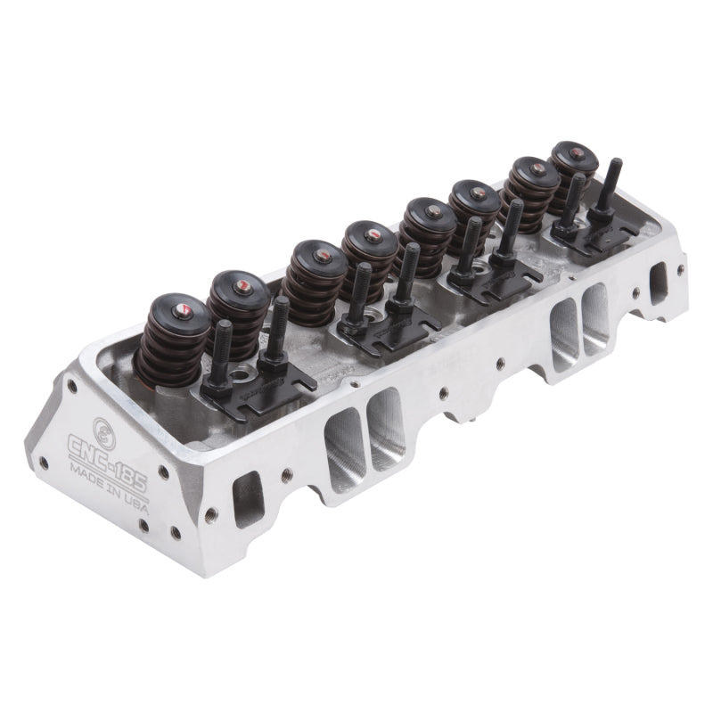 Edelbrock Cylinder Head SBC E-Cnc 185 64cc Straight Plug for Hydraulic Roller Cam Complete Edelbrock Cylinder Head SBC E-Cnc 185 64cc Straight Plug for Hydraulic Roller Cam Complete
