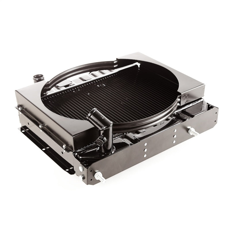 Omix Radiator w/ Fan Shroud 2 Row- 41-52 Willys Models Omix Radiator w/ Fan Shroud 2 Row- 41-52 Willys Models