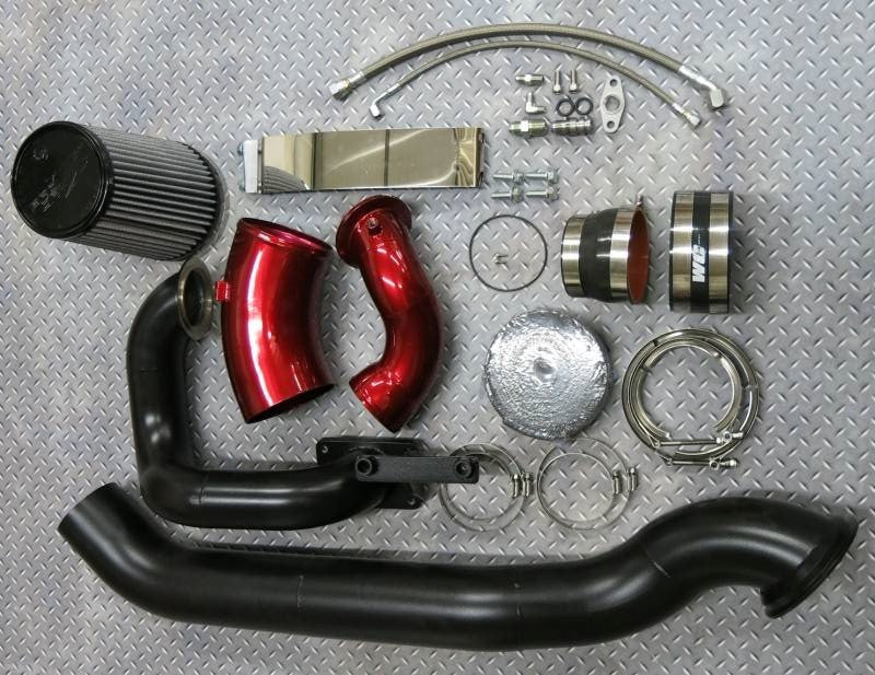 Wehrli 03-07 Dodge 5.9L Cummins S400 Twin Turbo Kit (No Turbo) - WCFab Grey Wehrli 03-07 Dodge 5.9L Cummins S400 Twin Turbo Kit (No Turbo) - WCFab Grey