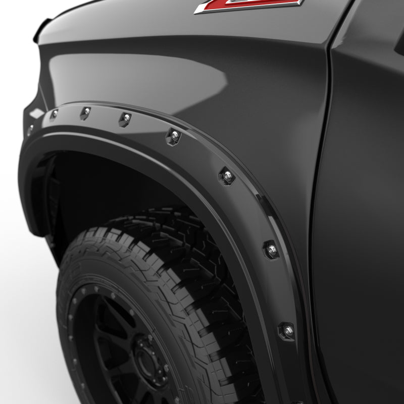 EGR 19-22 Chevrolet Silverado 1500 Traditional Bolt-On Look Fender Flares Black Set Of 4 EGR 19-22 Chevrolet Silverado 1500 Traditional Bolt-On Look Fender Flares Black Set Of 4
