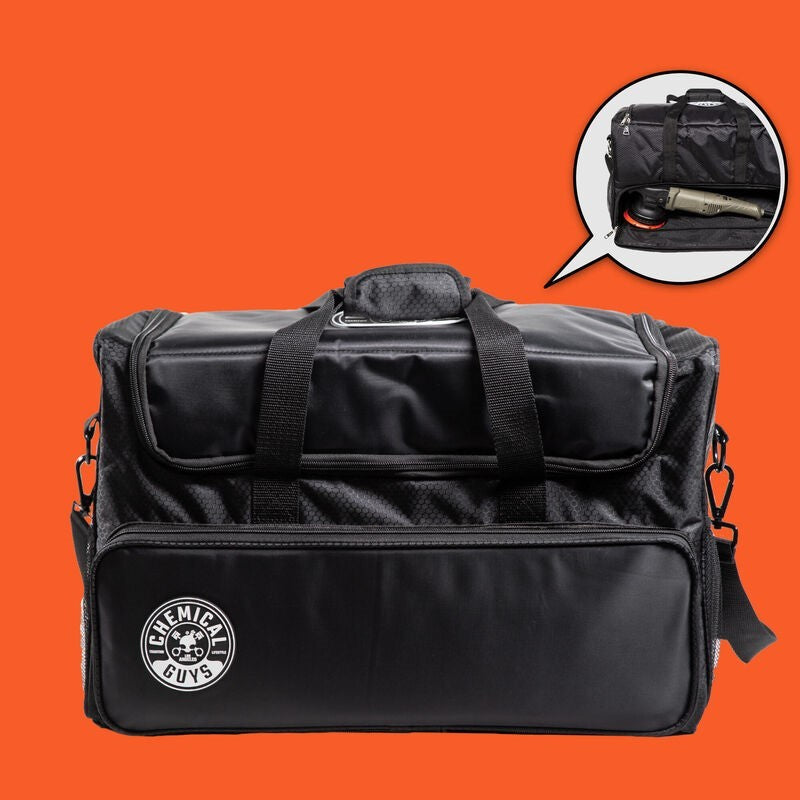 Chemical Guys Arsenal Range Trunk Organizer & Detailing Bag w/Polisher Pocket Chemical Guys Arsenal Range Trunk Organizer & Detailing Bag w/Polisher Pocket