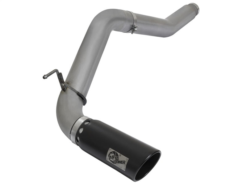 aFe LARGE BORE HD 5in DPF-Back SS Exhaust w/ Black Tip 2016 Nissan Titan 5.0L V8 (td) CC SB aFe LARGE BORE HD 5in DPF-Back SS Exhaust w/ Black Tip 2016 Nissan Titan 5.0L V8 (td) CC SB