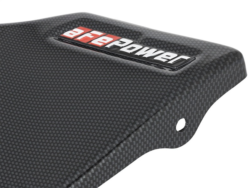 aFe MagnumFORCE Stage-2 Intake System Carbon Fiber Cover 15-17 MINI Cooper S (F55/F56) L4-2.0L (t) aFe MagnumFORCE Stage-2 Intake System Carbon Fiber Cover 15-17 MINI Cooper S (F55/F56) L4-2.0L (t)